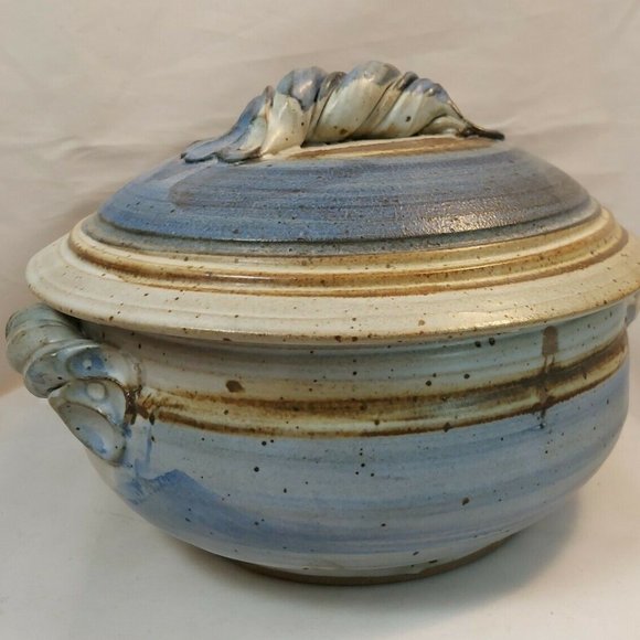 Studio Pottery Accents Vintage Art Studio Pottery Signed Glazed